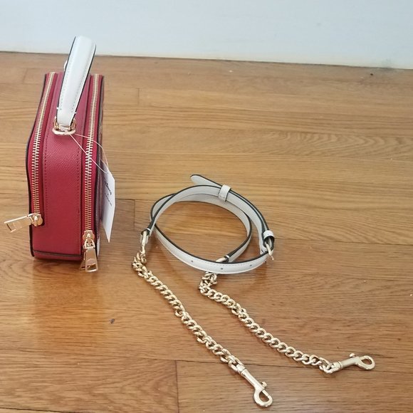 NEW Coach X Disney Cruella Motif Box Crossbody Crossgrain Leather Handbag CC377 - Picture 2 of 10